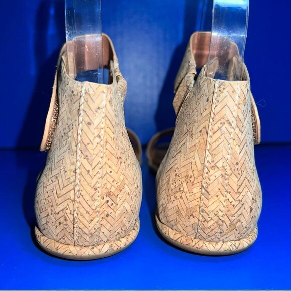 Gentle Soul by Kenneth Cole Womens Break Even Cork Flat Sandals 6 - Picture 4 of 9